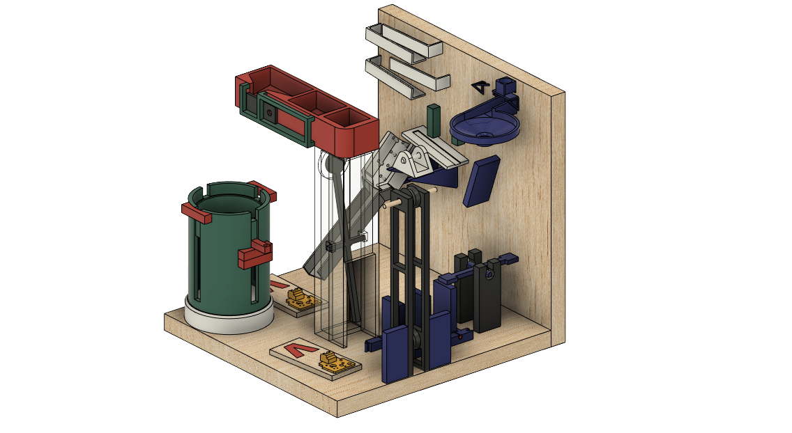 Rube Goldberg Right Assembly